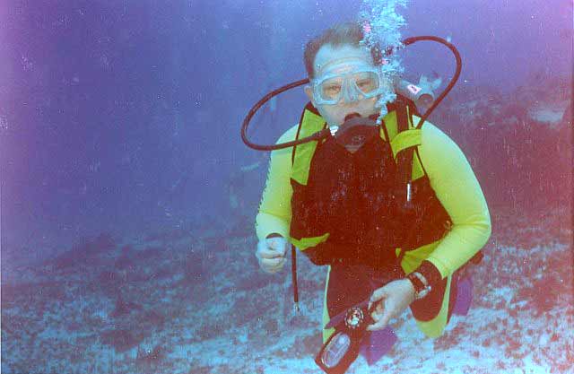 Bill, Scuba diving in Mexico